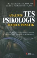 Analisis Tes psikologis Teori dan Praktik