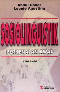 SOSIOLINGUISTIK PERKENALAN AWAL edisi revisi