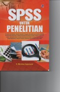 SPSS UNTUK PENELITIAN