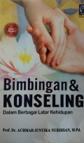 BIMBINGAN & KONSELING; Dalam berbagai latar kehidupan