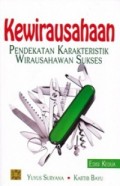 Kewirausahaan : Pendekatan Karakteristik Wirausahawan Sukses