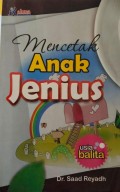 Mencetak Anak Jenius Usia Balita