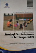 Strategi Pembelajaran di Lembaga PAUD